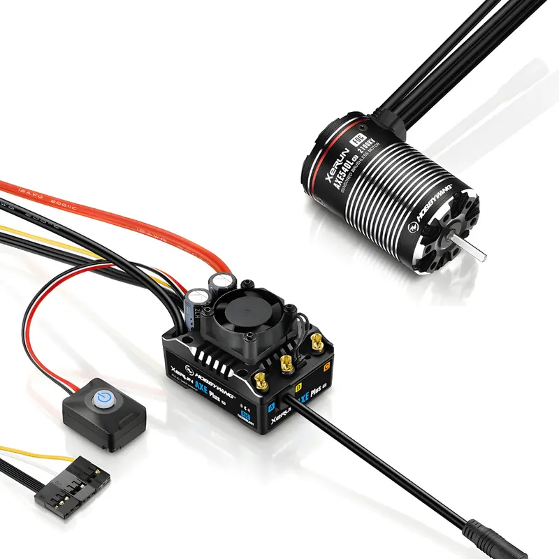Hobbywing Xerun Axe R3 Brushless 2300Kv Motor & Esc Crawler Combo 38020387 1
