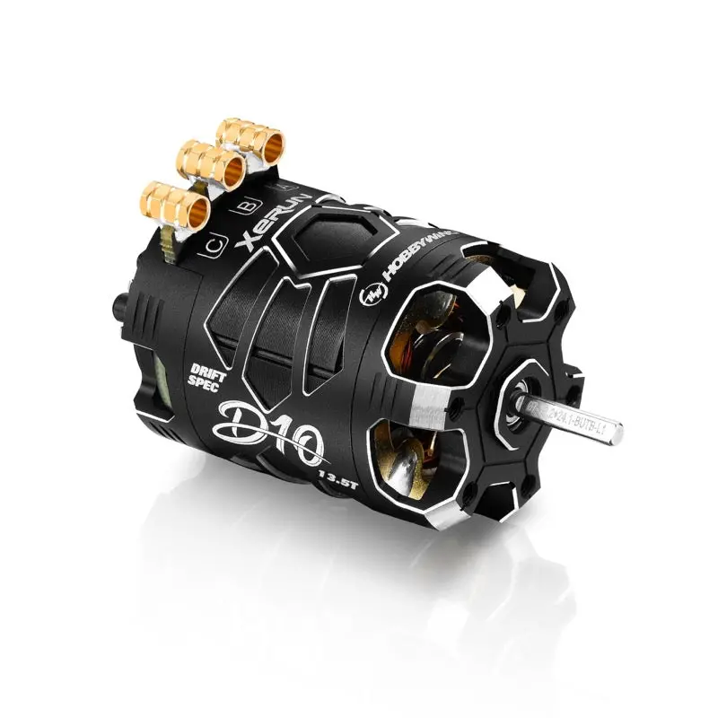 Hobbywing Xerun D10 10.5T Black Drift Spec Rc Brushless Motor 30401134 1
