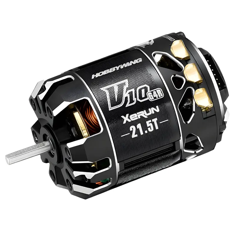 Hobbywing Xerun V10 21.5T G4r Brushless Sensored Motor Black 30401747 1