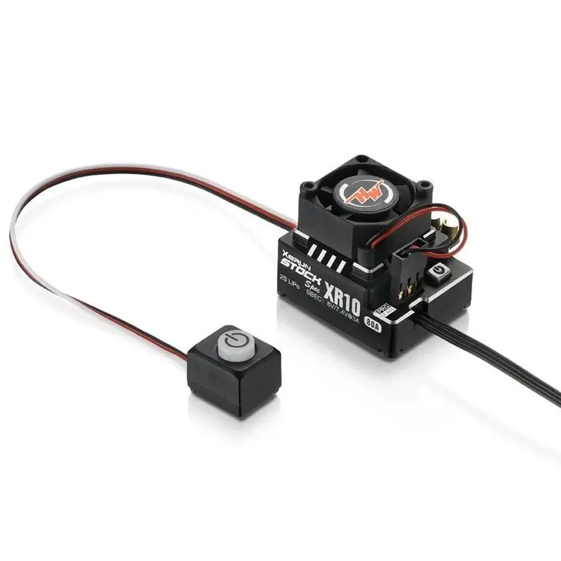 Hobbywing Xerun Xr10 Pro Stock Spec V4 Sensored Brushless Esc 80Amp 30112401 1