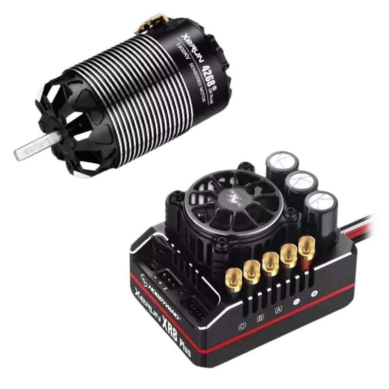 Hobbywing Xr8 Plus G2s 4268 & 1900Kv Offroad Brushless Motor & Esc Combo 38020500 1