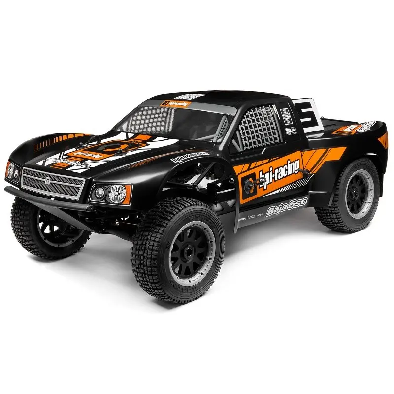 Hpi 110675 Baja 5Sc-1 Truck Painted Body (Matte Black)* 1