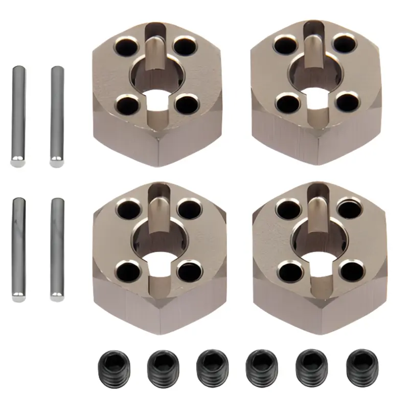 Hpi Aluminium Locking Hex Wheel Hub 12Mm Set 4Pcs 108020 1