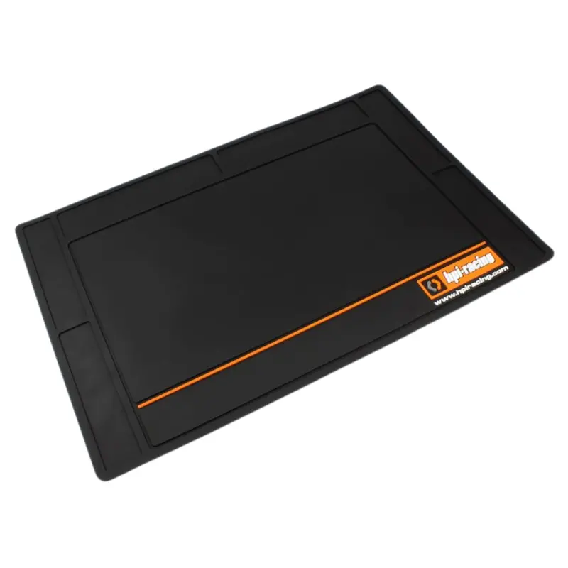 Hpi Racing Rc Pit Silicone Rubber Work Mat Large 75Cm Black 120048 1