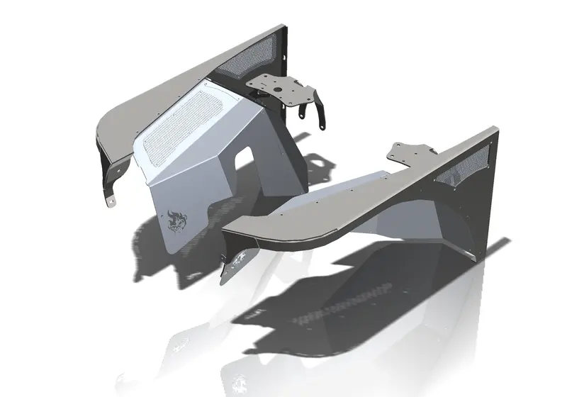 Inferno Highline Fender - Steel | Jeep Wrangler Tj 1
