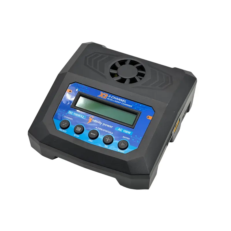 Infinity Power X2mini Dual Port Lipo Balance Nimh Battery Charger Ip-X2mini 1