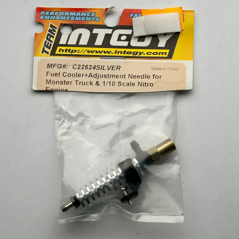 Integy C22624silver Fuel Cooler Adjust Needle Nitro Part [Scratch & Dent] 1