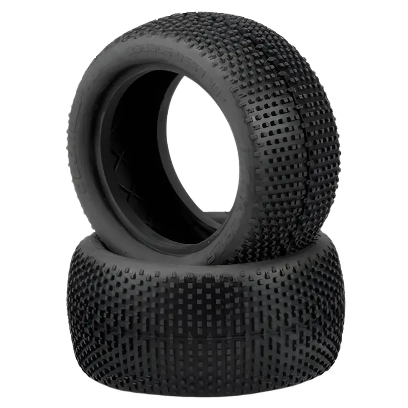 Jconcepts Double Dees V2 2.2" Buggy Rear Tyres 1/10 Green Compound Jc3159-02 1