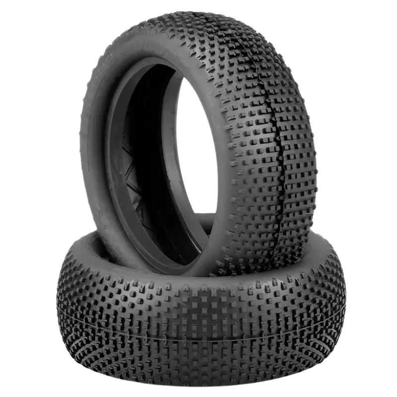 Jconcepts Double Dees V2 4Wd Front Tyres 1/10 Buggy Green Compound Jc3161-02 1