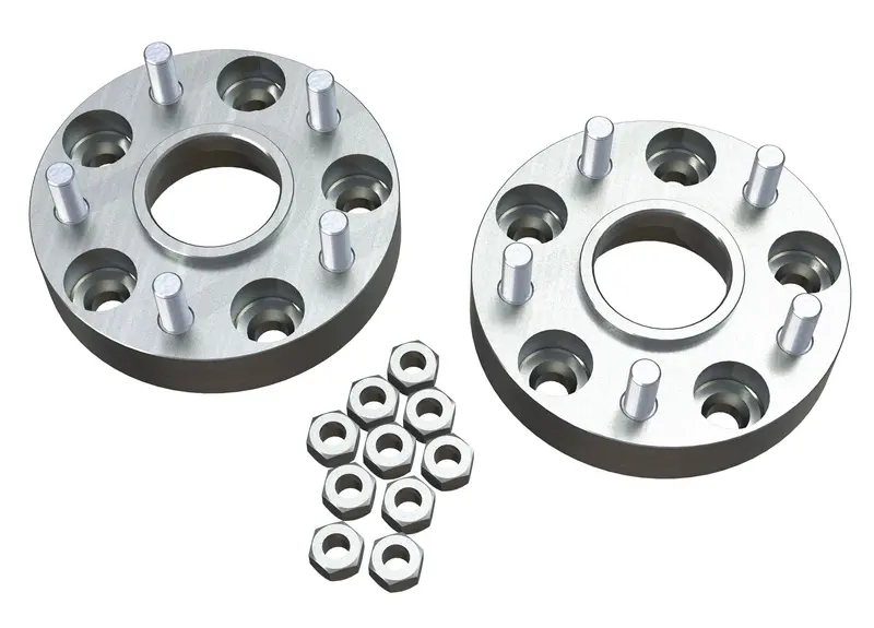 Jeep Jk 1.25 Inch Wheel Offset Adapter Kit 5X5 Inch To 5X5 Inch Pair 07-18 Wrangler Jk 1