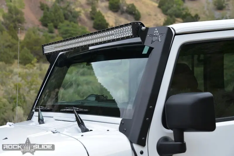 Jeep Jk 50 Inch Led A-Pillar Brackets For 07-18 Wrangler Jk 1