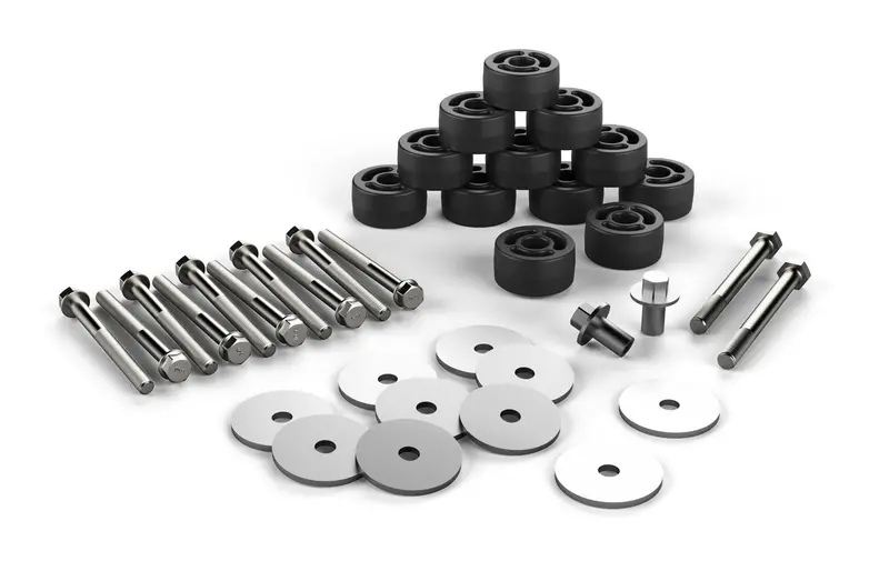 Jeep Jk/Jku 1.25 Inch Body Lift Kit 07-18 Wrangler Jk/Jku 1