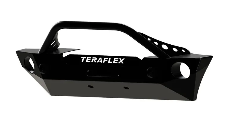 Jeep Jk/Jku Epic Front Bumper W/ Hoop Centered Drum Winch 07-18 Wrangler Jk/Jku 1