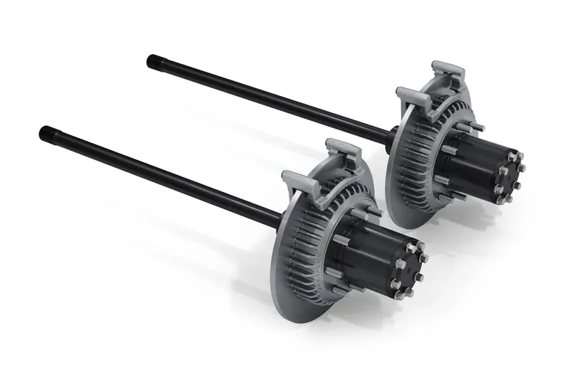 Jeep Jk Rear 8-Lug Wide Full-Float Conversion Kit W/ Performance Rotors Non-Rubicon 35-Spline 07-18 Wrangler Jk 1