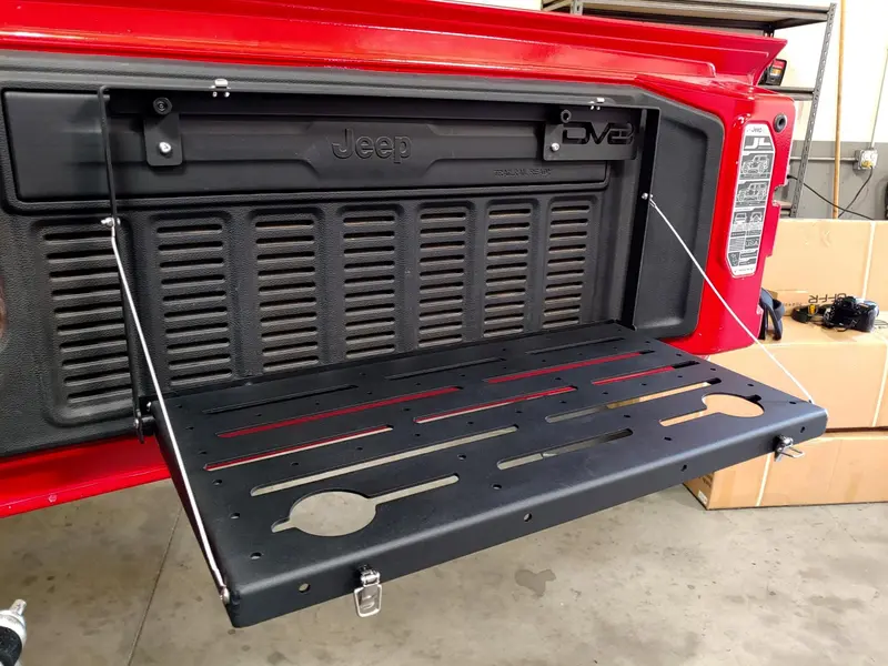 Jeep Jl Tailgate Mounted Trail Table 18-Pres Wrangler Jl 1