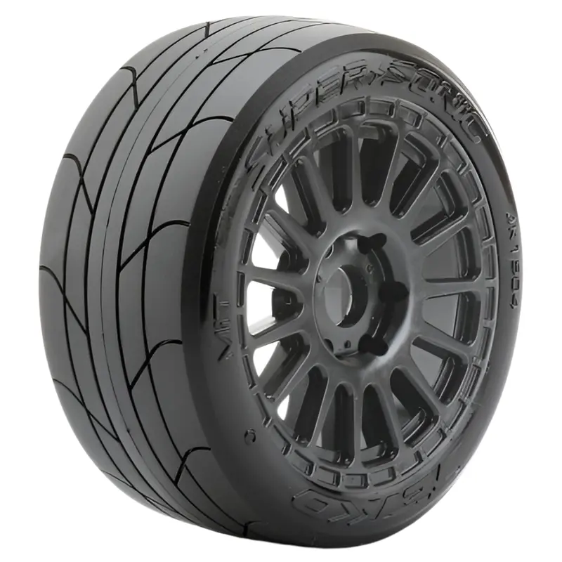 Jetko 1/10 Gt Evolution Tyres Claw Rim Black Medium Soft 4Pcs 3203Cbmsg 1