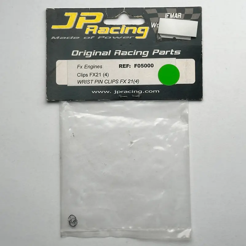 Jp Racing F05000 Fx Engine Clips Fx21 4Pcs Nitro Part [Scratch & Dent] 1