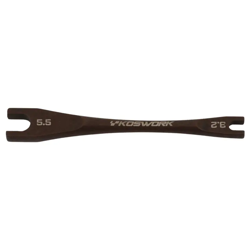 Koswork Steel Turnbuckle Wrench 3.2Mm & 5.5Mm (For Team Ae & 3Mm Nut) 13235 1