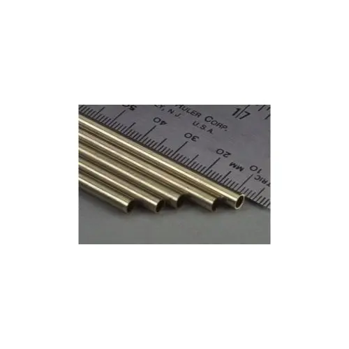 K&S Metals 1152 11/32 Od Round Brass Tube 1