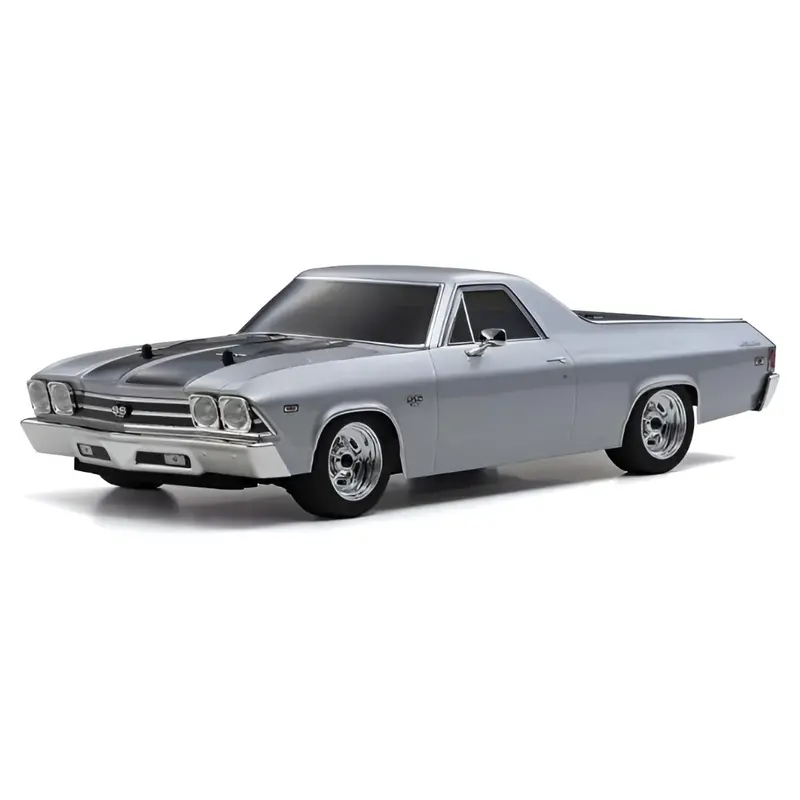 Kyosho 1969 Chevy El Camino Ss 396 4Wd Fazer Mk2 Fz02l Rc Car 1/10 Silver 34419T2 1