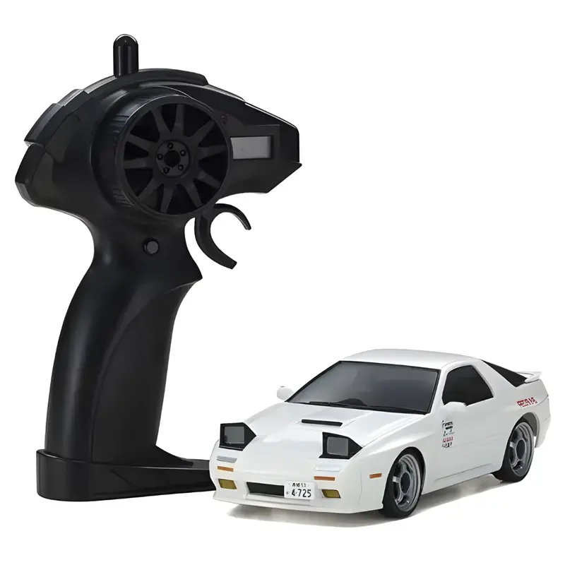 Kyosho First Mini-Z Initial D Mazda Savanna Rx-7 Fc3s 1/28 Rtr Rc Car 66602A 1
