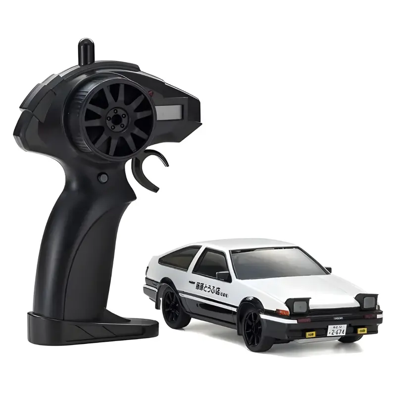 Kyosho First Mini-Z Initial D Trueno Ae86 1/28 Scale Rc Rtr Car 66601A 1