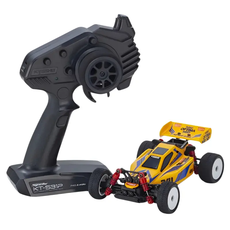 Kyosho Mb010 Mini-Z Turbo Optima Mid Special Yellow Readyset 32095Y 1