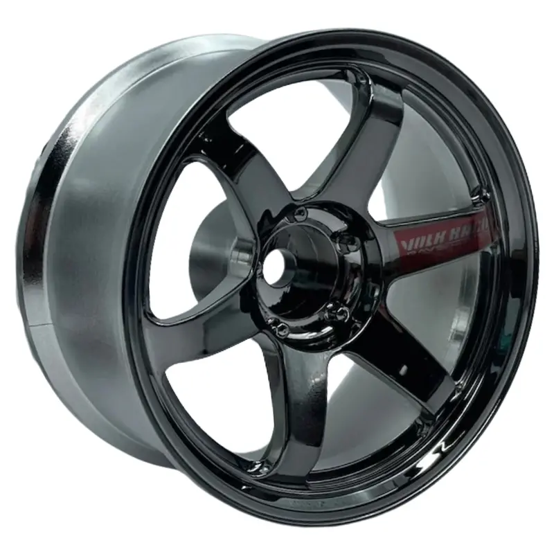 Lab Te37 Sports Wheel Traction Type Black Chrome 6Mm Offset Lwt-0306Bc 1