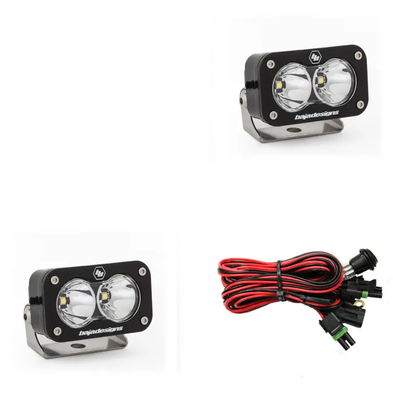 Led Light Pods Work/Scene Pattern Pair S2 Pro Series Baja Designs 1