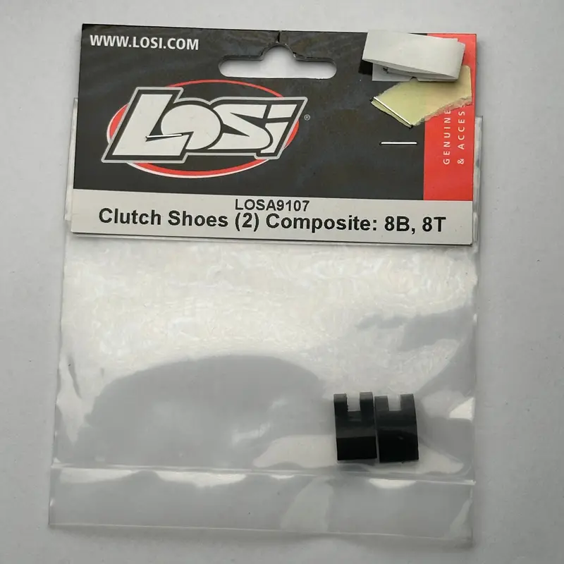 Losi Losa9107 Clutch Shoes 2Pcs Composite 8B 8T Nitro Part [Scratch & Dent] 1