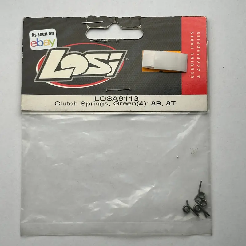 Losi Losa9113 Clutch Springs Green 4Pcs 8B 8T Nitro Part [Scratch & Dent] 1