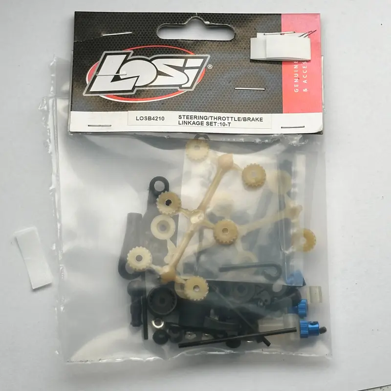 Losi Losb4210 Steering Throttle Brake Linkage Set 10-T Incomplete [Scratch & Dent] 1