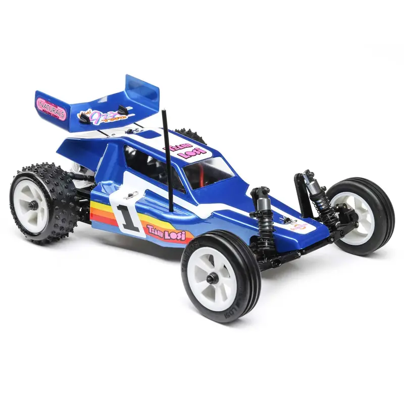 Losi Mini Jrx2 1/16 2Wd Rc Buggy Rtr, Blue, Los01020t2 1