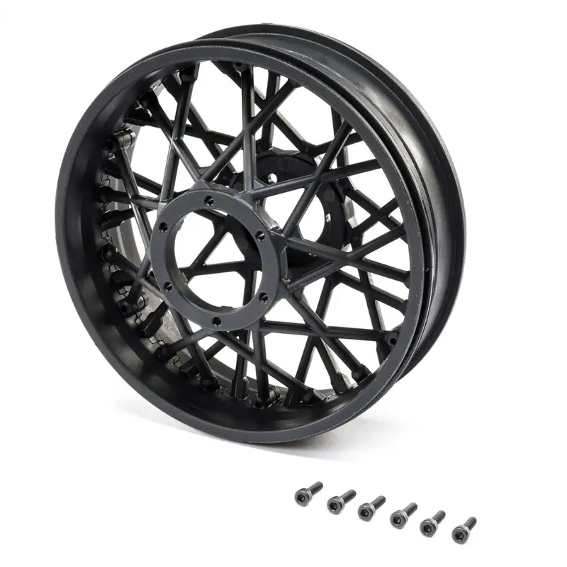Losi Rear Black Wheel Set, Promoto-Mx 46001 1