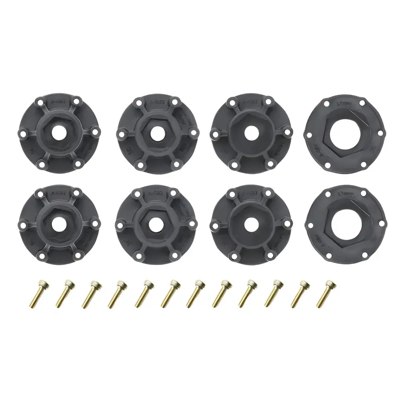 Louise 1/10 Sc Removable Hex Set 12, 14 & 17Mm Wheel Connectors 8Pc Lta-081-082-083-084B 1