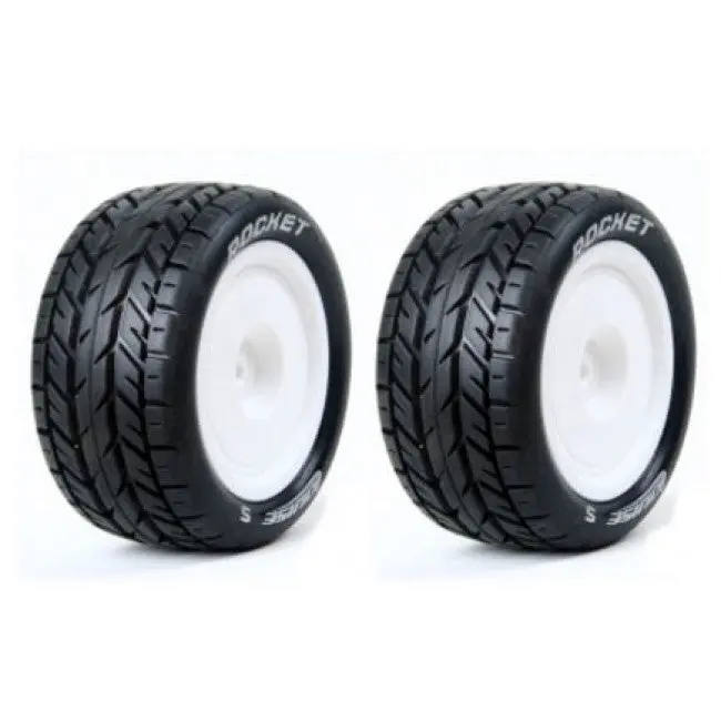 Louise 3188Swkr 1/10 E-Rocket Buggy Rear Tyre 2Pc 1