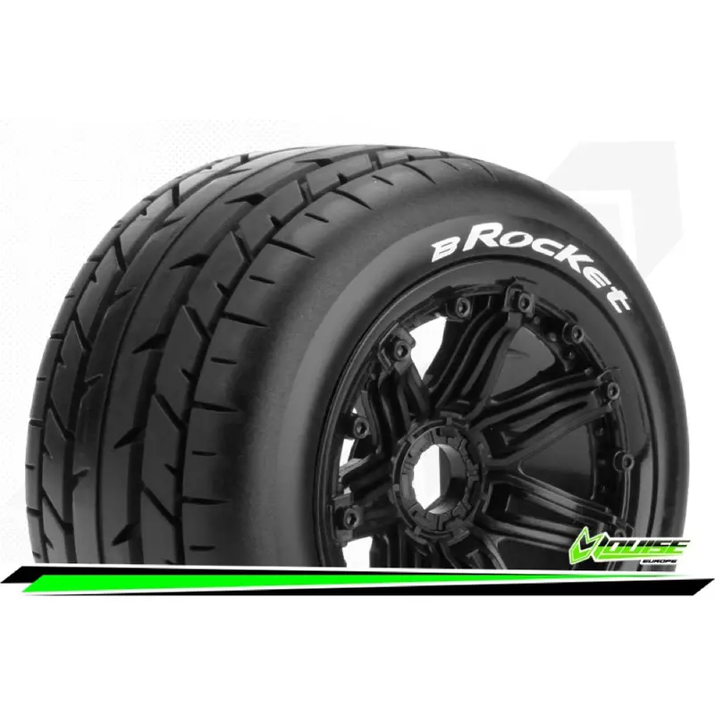 Louise 3242B B-Rocket 1/5 Rear Wheel And Tyre 1