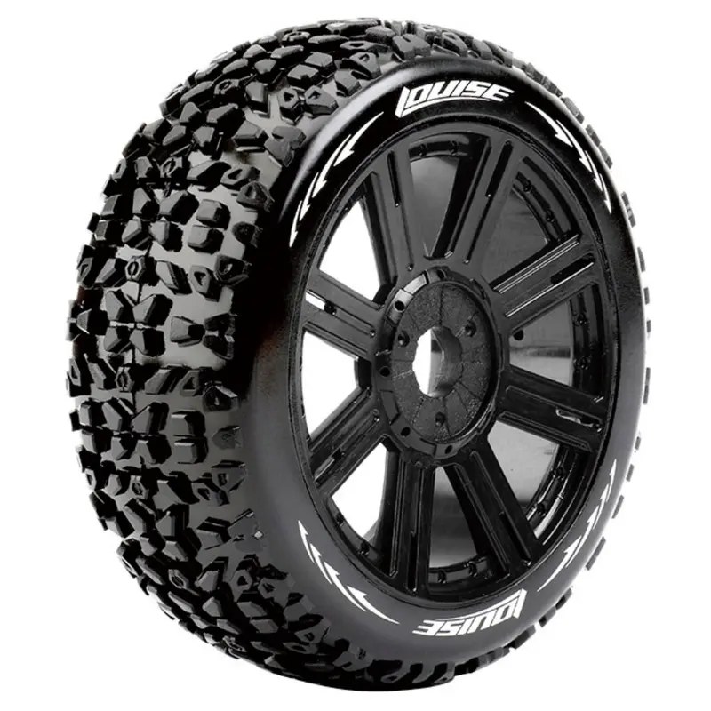 Louise B Mazinger 1/8 Buggy Sport Wheels & Tyres 17Mm Lt3109b 1