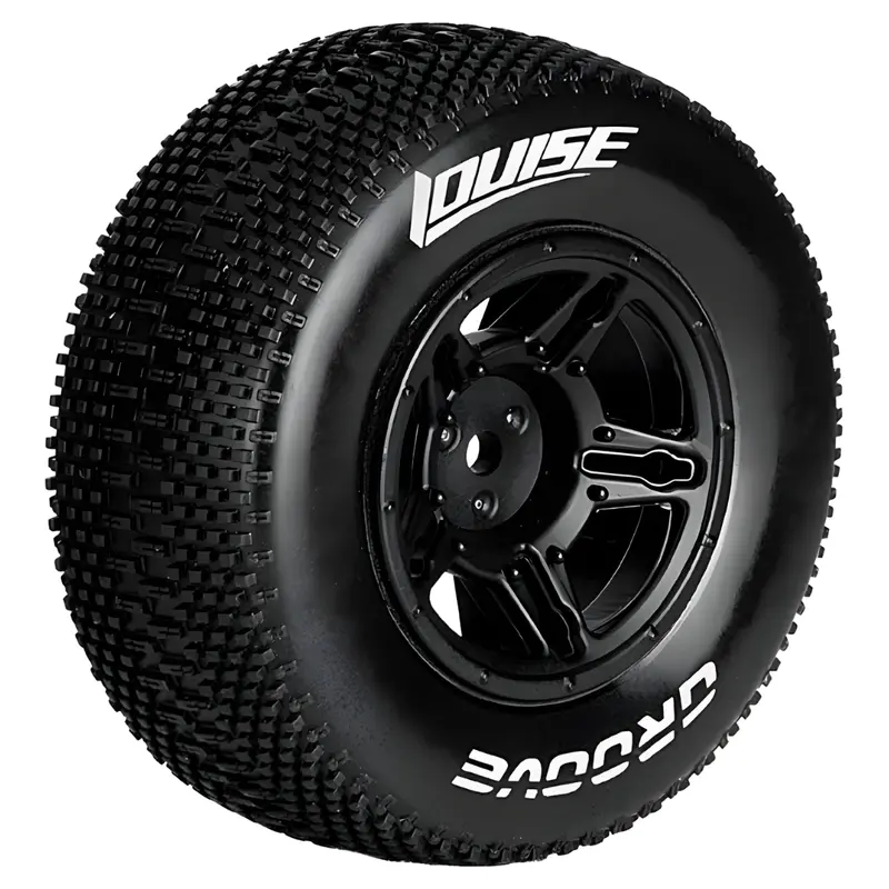 Louise Sc Groove 1/10  S/ Soft Tyre/Rim Asc4x4 L-T3146vbaa 1