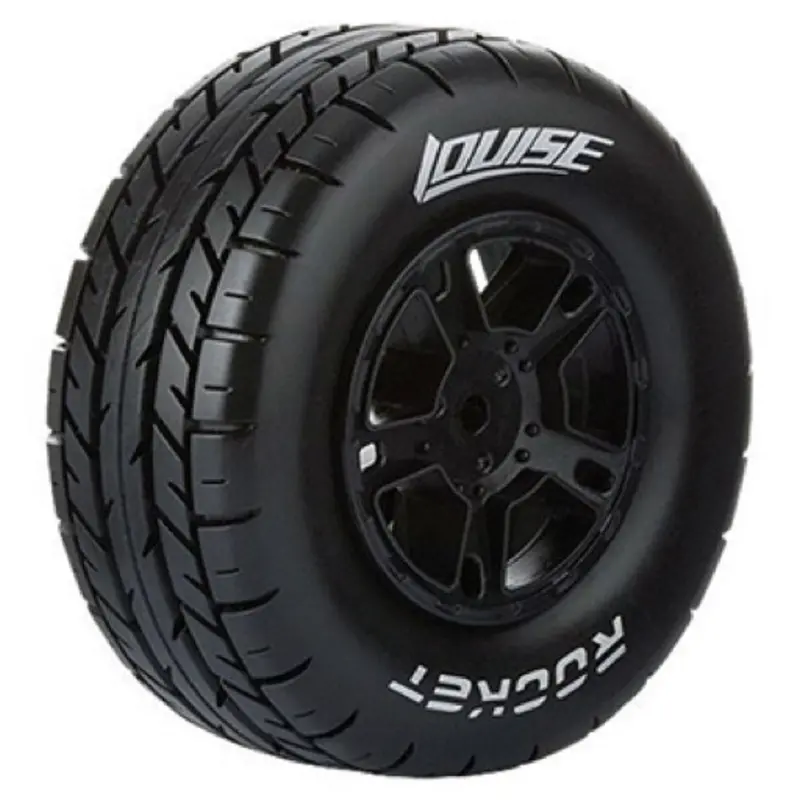 Louise Sc Rocket 1/10 On Road Wheels & Tyres Short Course Soft Compound (2) L-T3154sbtr 1