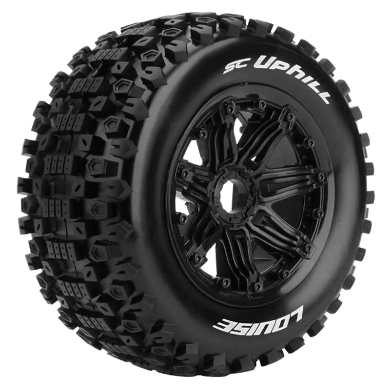 Louise Sc Uphill Baja 1/5 Buggy Front/Rear Wheels & Tyres 2Pcs L-T3293b 1
