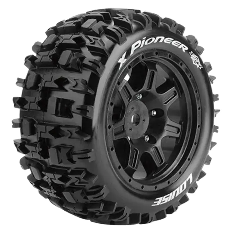 Louise X-Pioneer X-Maxx Tyres On Black Spoke Wheels 2Pcs L-T3296b 1