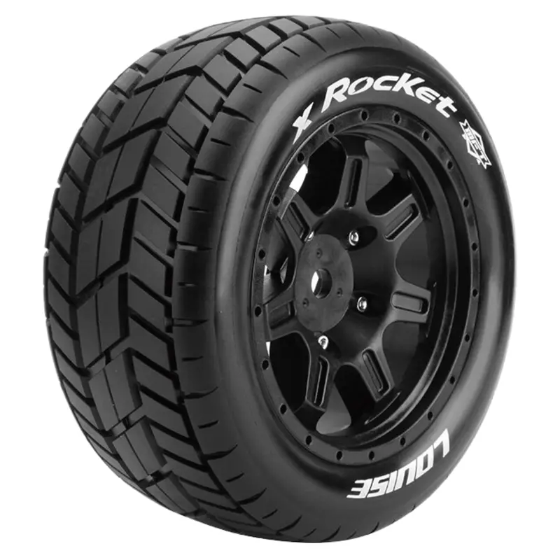 Louise X Rocket Wheels & Tyres Suit X-Maxx 24Mm Hex L-T3295b 1