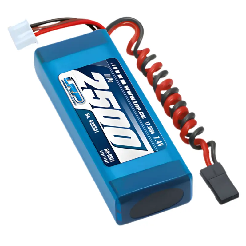 Lrp Lipo 2500 Rx-Pack 2 3A Straight 7.4V 430351 1