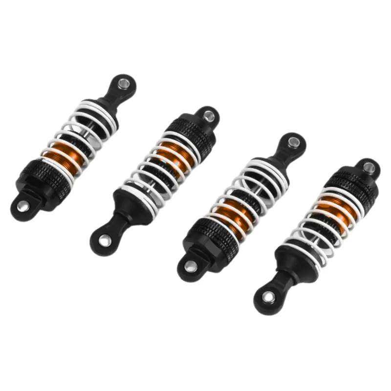 Maverick Atom Aluminum Oil-Filled Shock Absorber Set 4Pc (Orange) 150557 1