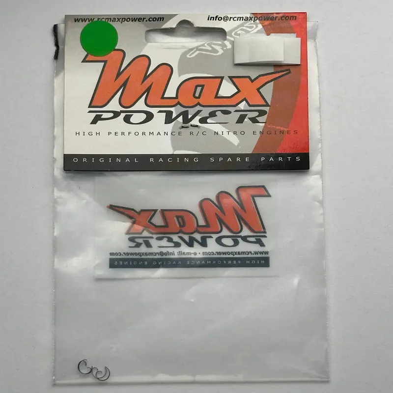 Max Power Mx0500 Wrist Pin Clips Nitro Part [Scratch & Dent] 1