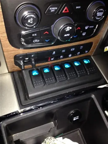 Mini (7 Inch) 6 Switch Panel Universal 1