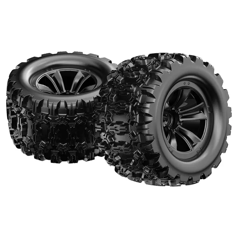 Mjx 1/10 Scale Rc Car Wheels Spare Parts For 10208 (Pair) 1015A 1