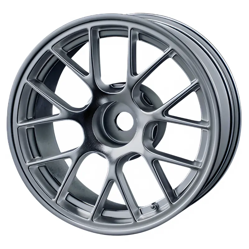 Mst Re M Wheel +5Mm Offset Flat Silver Suits 1/10 Drift Touring Cars 832552Fs 1