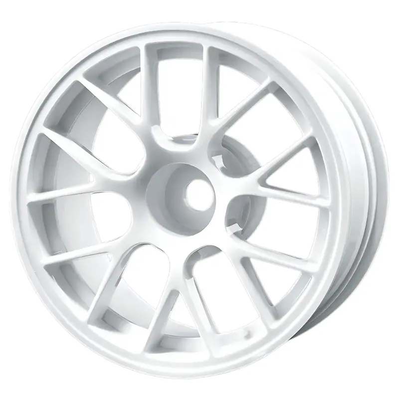 Mst Re M Wheel Set White 24.5Mm +5 Offset Suits 1/10 M-Class Drift Touring 832552W 1